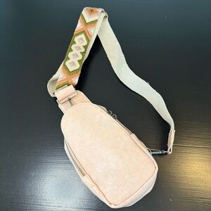 Stylish Pink Crossbody Bag
